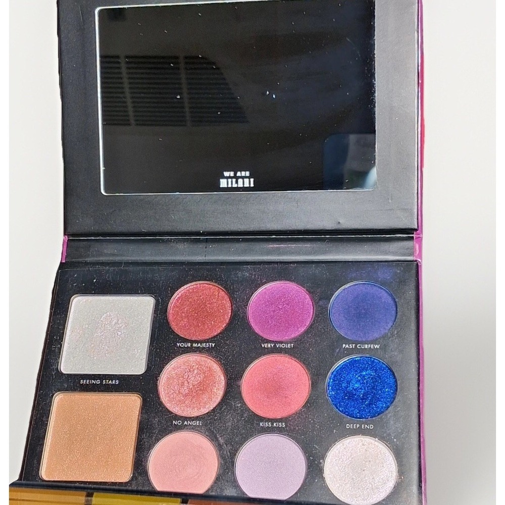 Milani Makeup Revolution LA Colors Beauty Bundle Eyeshadow Lashes Nails 15pc Lot - Picture 14 of 16